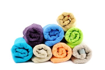 Fototapeta na wymiar Cotton towels
