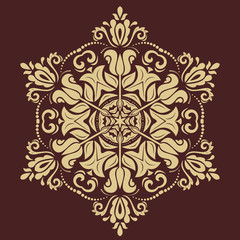 Orient  Pattern. Abstract Background