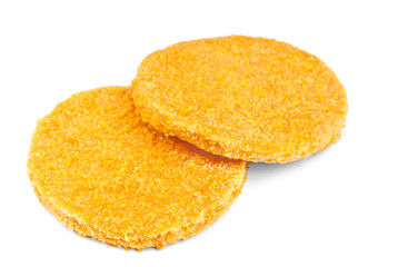 fisf burgers isolated on white