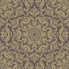 Orient Seamless  Pattern. Abstract Background