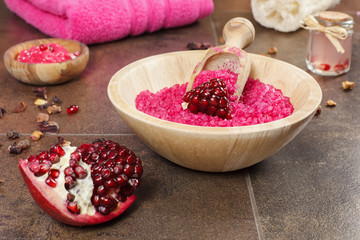 Pomegranate skin care