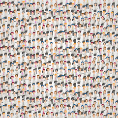 Obraz premium Large group of people