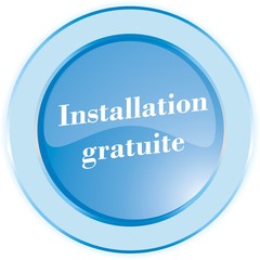 bouton installation gratuite
