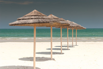 Umbrellas on the beach