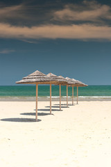 Umbrellas on the beach