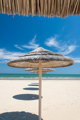 Umbrellas on the beach