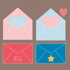 Envelope set