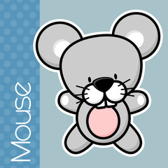 Obraz premium baby mouse