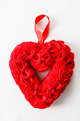 red hearts