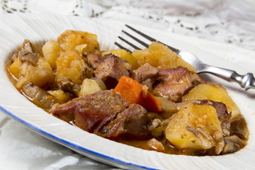stew with potatoes
