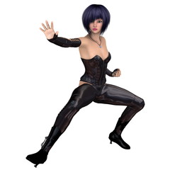 Obraz premium 女性戦士