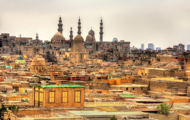 Bab El-Wazir cemetery in Cairo - Egypt