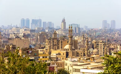 Raamstickers View of Islamic Cairo - Egypt © Leonid Andronov