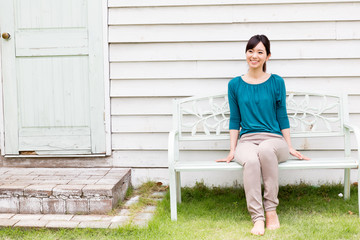 young asian woman lifestyle image