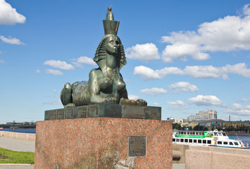 Fototapeta premium Sphynx statue in Saint Petersburg