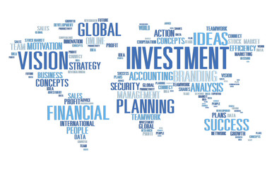 Fototapeta na wymiar Investment Global Business Profit Banking Budget Concept