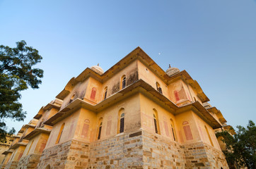 Fototapeta na wymiar Exterior of Nahargarh Fort in Jaipur
