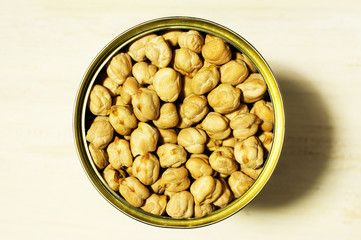 Canned chickpeas