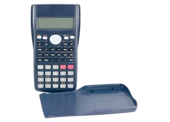 Obraz premium calculator isolated on white background