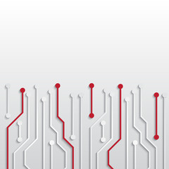 Circuit board texture