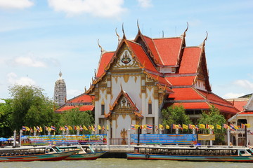 watrakang chao pharaya river Bangkok Thailand