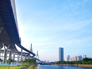 Obraz premium Bhumibol Bridge