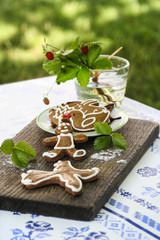 Gingerbread cookies, garden party