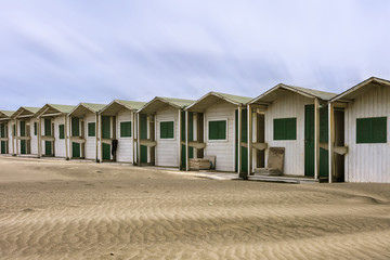 Cabins on the beach, Ostia