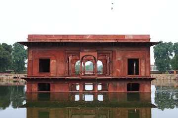 The Red Fort was the residence of the Mughal emperors of India