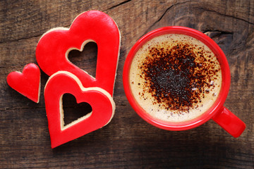 Happy Valentine's day or Good morning concept