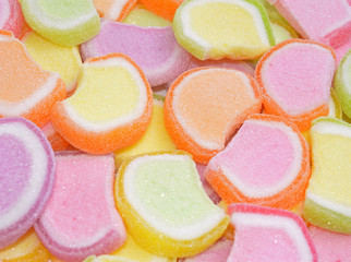 Jelly candy  background