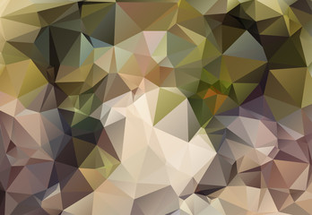 Colorful Polygonal Mosaic Background