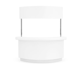 Blank Promotion Stand