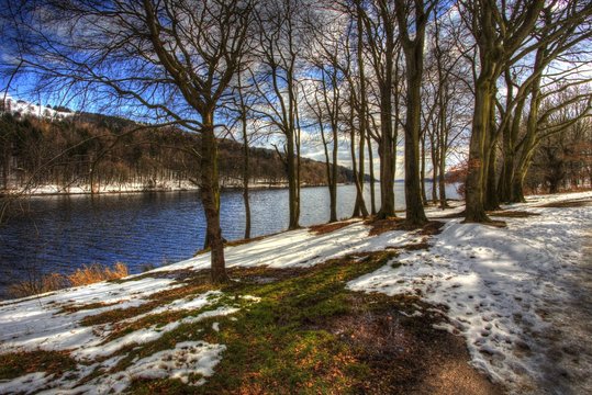 Damflask reservoir, Yorkshire, UK