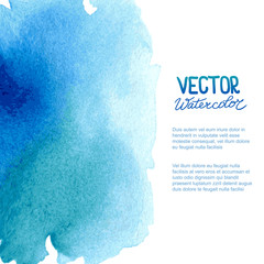Abstract watercolor background for your design © Olga Prozorova