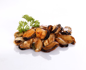 Grilled mussel