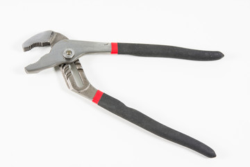 Closeup pliers isolate