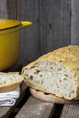 Homemade bread