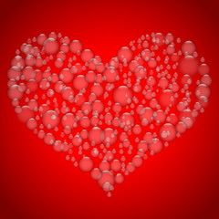 Obraz premium Red Hearts