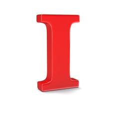 Letter I (clipping path included)