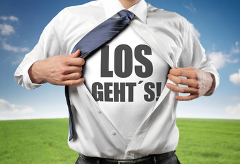 Los geht´s