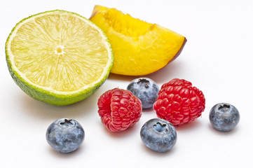 bunte Fruchtmischung