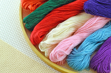 Threads for embroidery