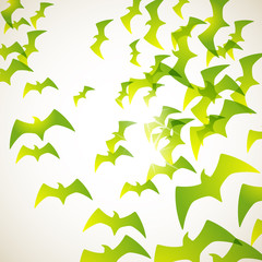 abstract background: bird