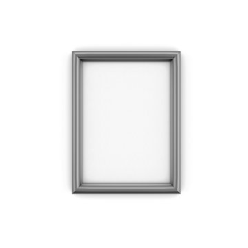Black Picture Frame isolate on white