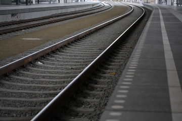 Naklejka premium es fährt ein zug .....