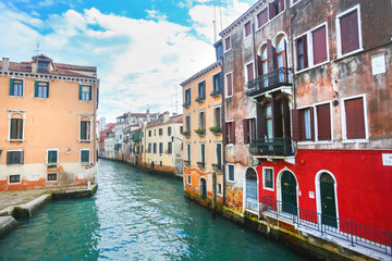 Obraz premium Italian water canal
