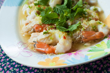 Seafood salad