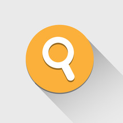 Search icon great for any use. Vector EPS10.