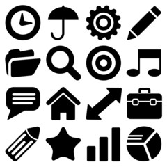 Website icons set great for any use. Vector EPS10.